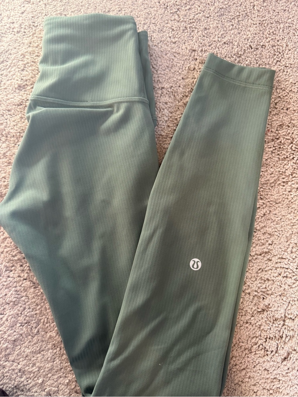 Lululemon Wunder Train High-Rise Ribbed Tight 28" NWOT
Grey Eucalyptus - Picture 4 of 5